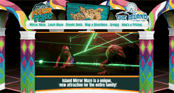 Desktop Screenshot of islandmirrormaze.com